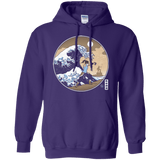 Sweatshirts Purple / Small The Great Wave of Republic City Pullover Hoodie