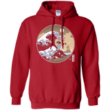 Sweatshirts Red / Small The Great Wave of Republic City Pullover Hoodie
