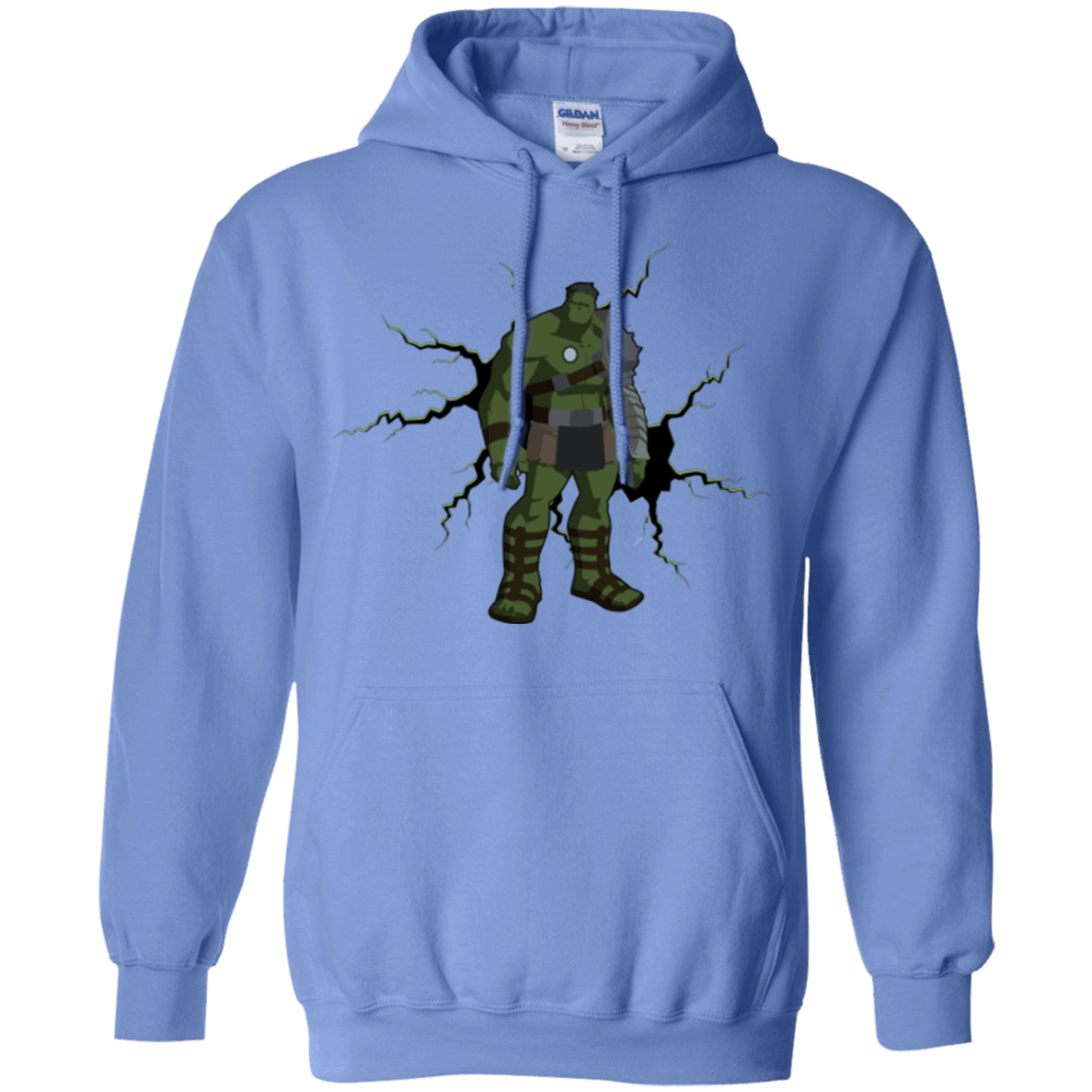 Sweatshirts Carolina Blue / Small The Hulk Pullover Hoodie