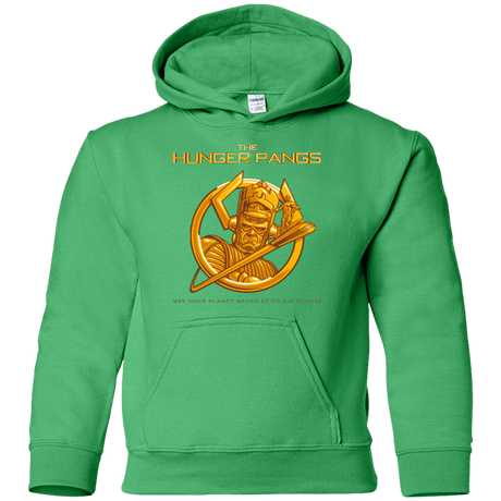 Sweatshirts Irish Green / YS The Hunger Pangs Youth Hoodie