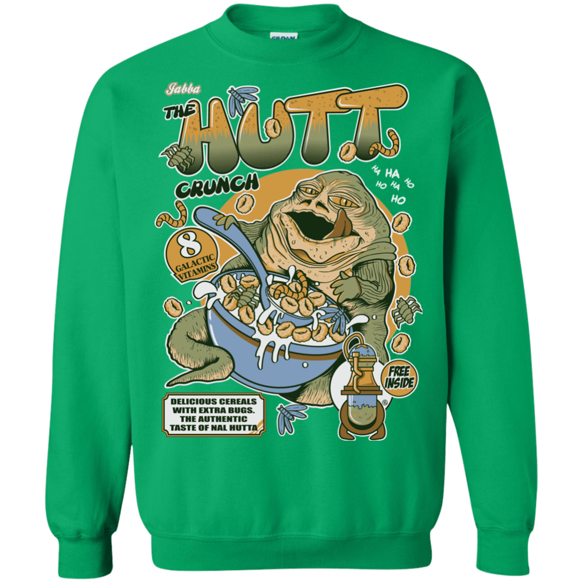 Sweatshirts Irish Green / S The Hutt Crunch Crewneck Sweatshirt