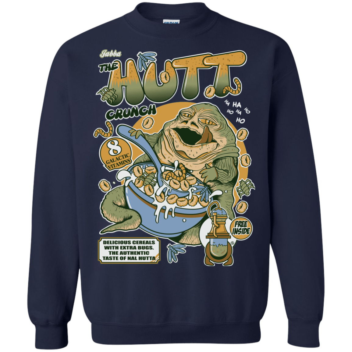 Sweatshirts Navy / S The Hutt Crunch Crewneck Sweatshirt