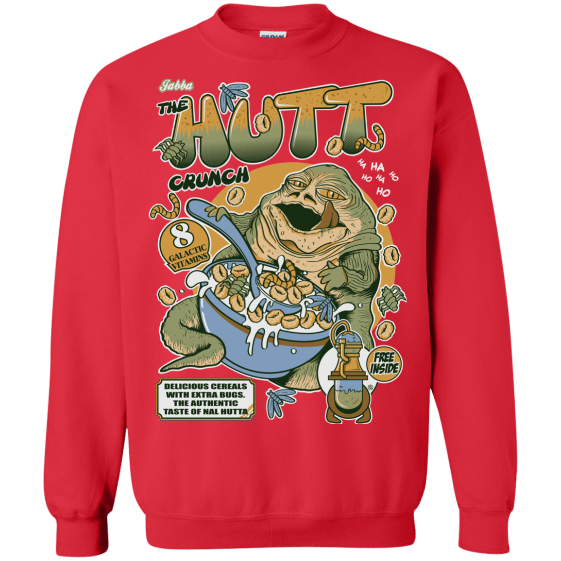 Sweatshirts Red / S The Hutt Crunch Crewneck Sweatshirt