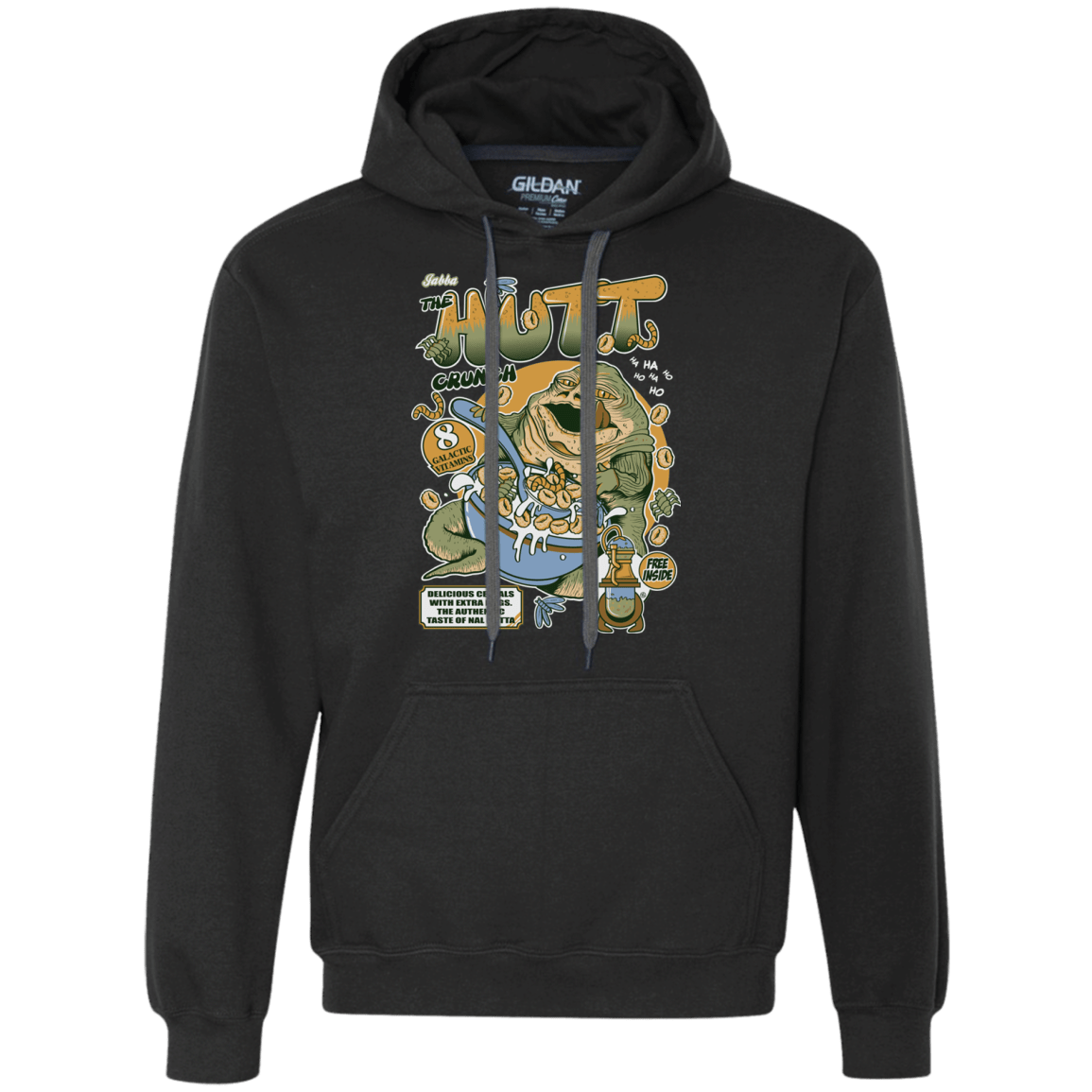 Sweatshirts Black / S The Hutt Crunch Premium Fleece Hoodie