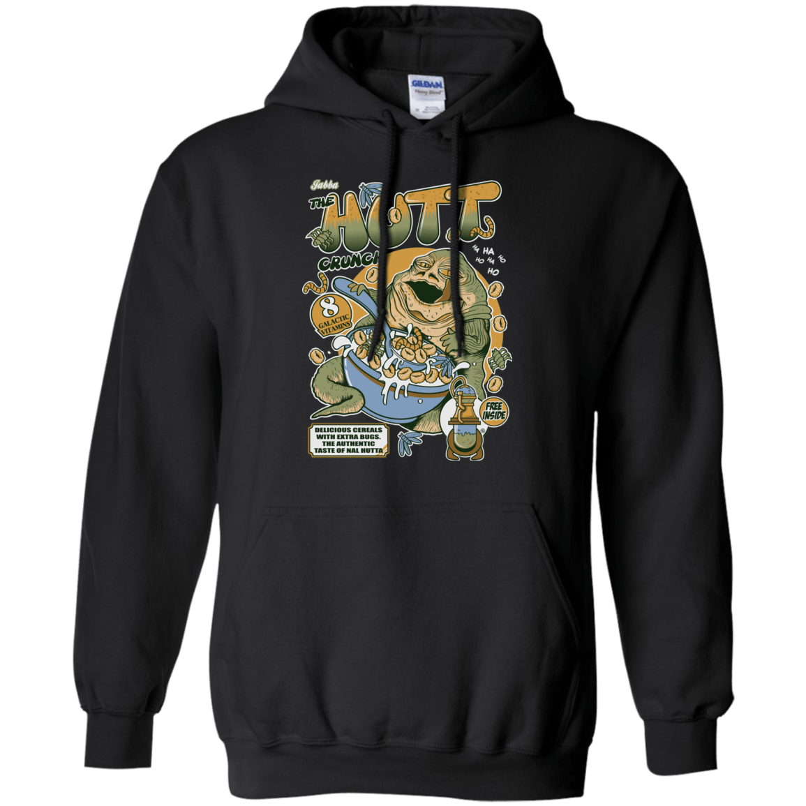 Sweatshirts Black / S The Hutt Crunch Pullover Hoodie