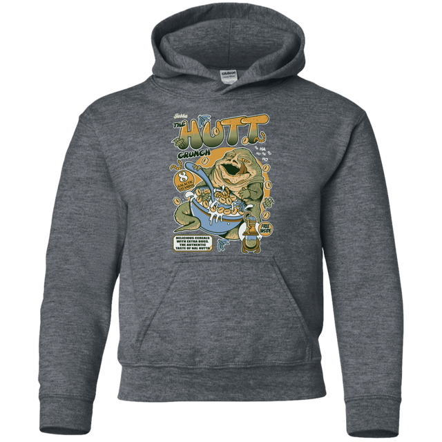 Sweatshirts Dark Heather / YS The Hutt Crunch Youth Hoodie