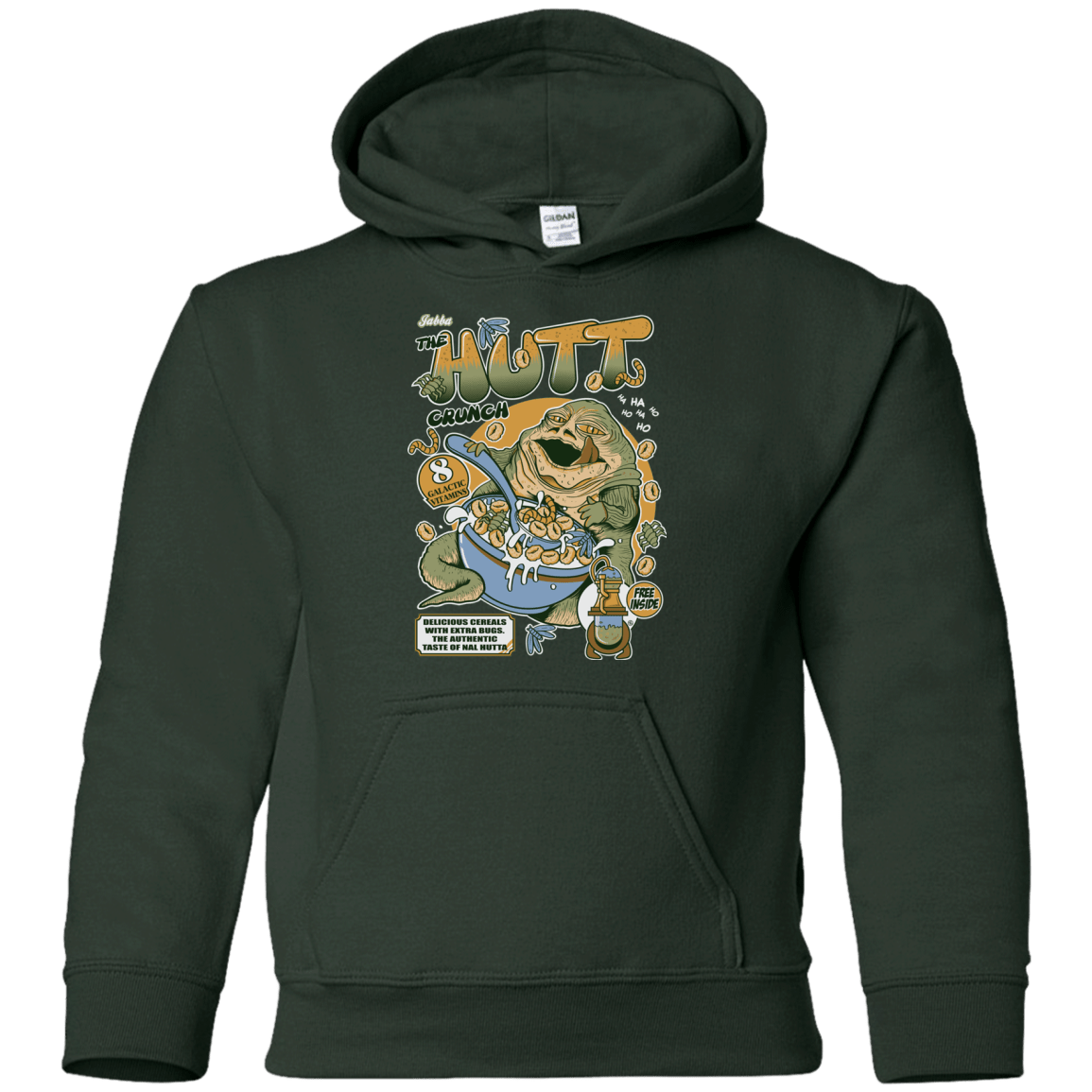 Sweatshirts Forest Green / YS The Hutt Crunch Youth Hoodie