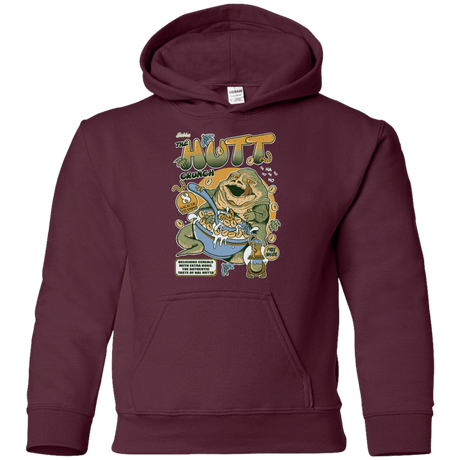 Sweatshirts Maroon / YS The Hutt Crunch Youth Hoodie