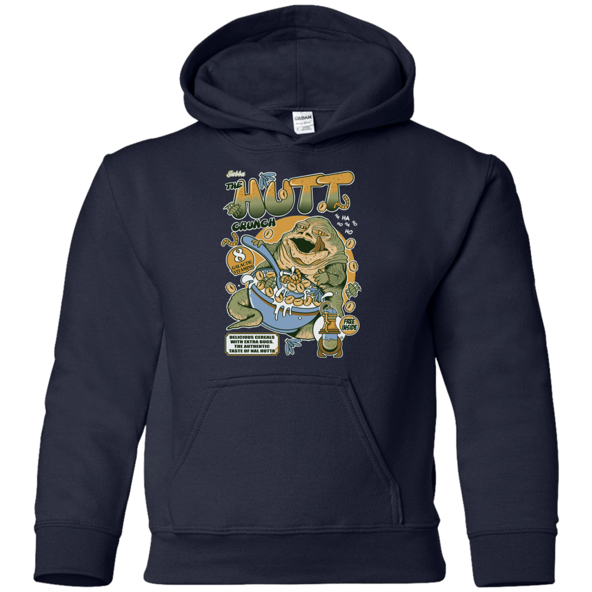 Sweatshirts Navy / YS The Hutt Crunch Youth Hoodie