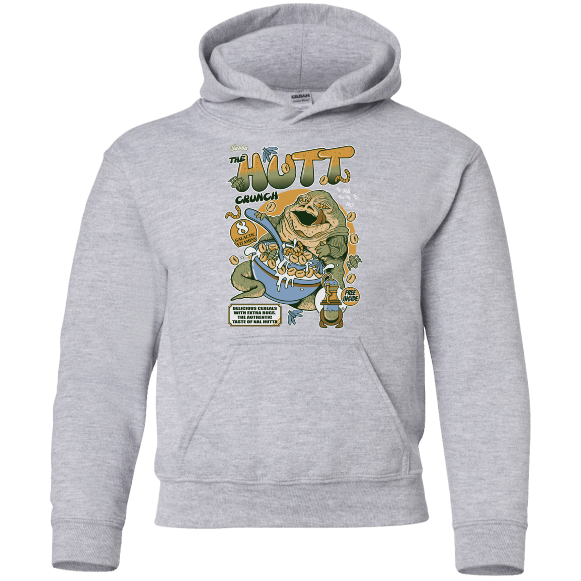 Sweatshirts Sport Grey / YS The Hutt Crunch Youth Hoodie