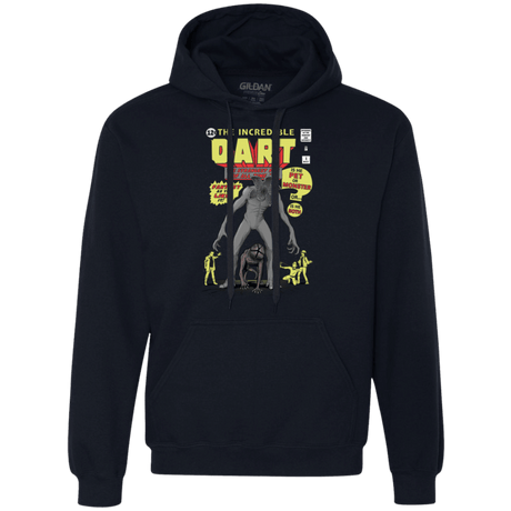 Sweatshirts Navy / S The Incredible Dart Premium Fleece Hoodie