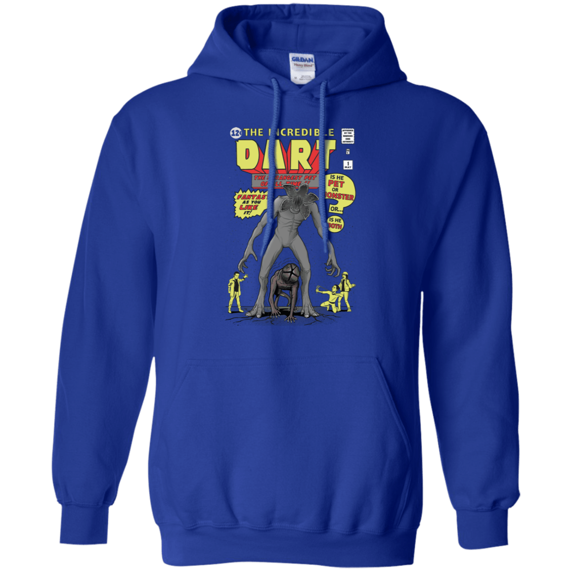 Sweatshirts Royal / S The Incredible Dart Pullover Hoodie