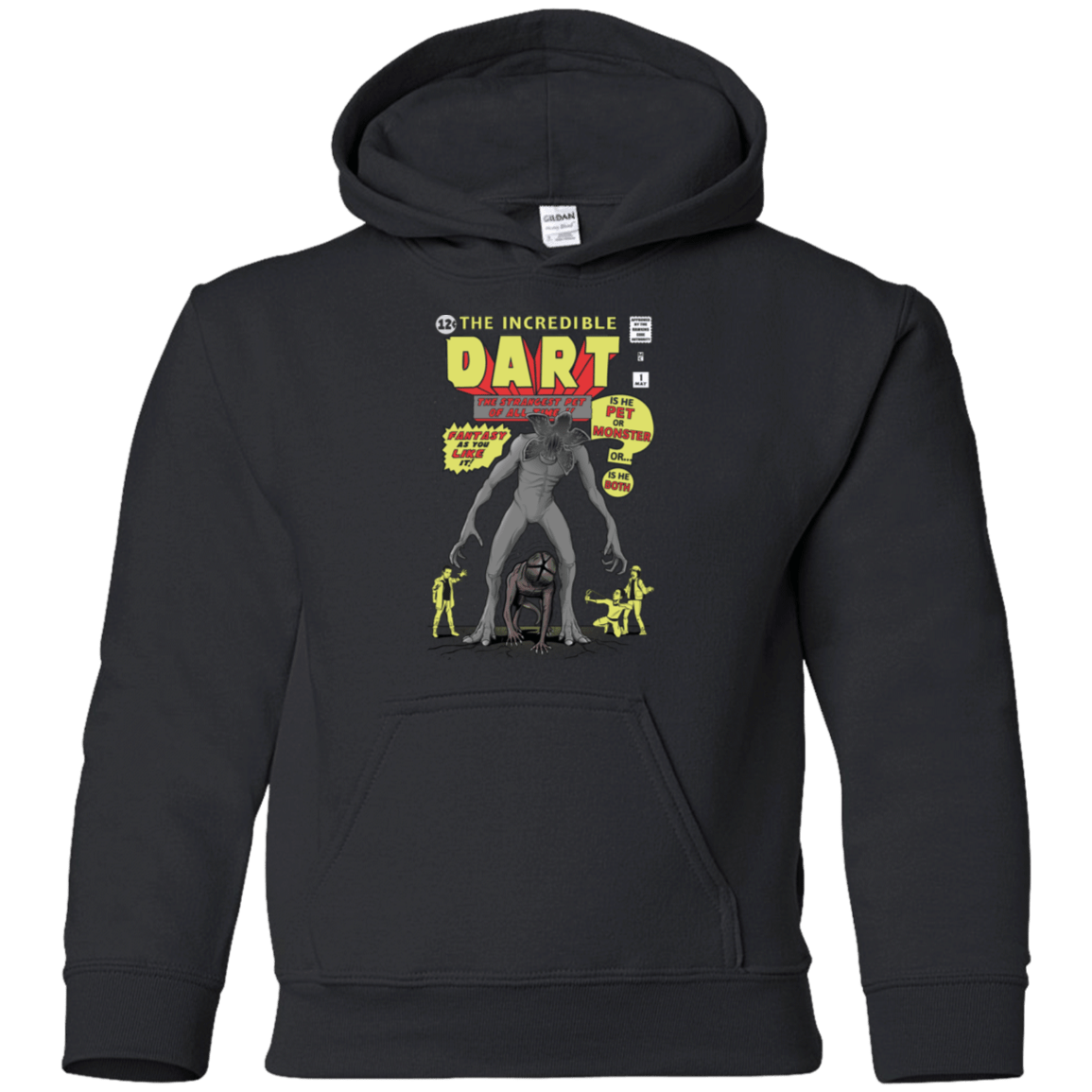 Sweatshirts Black / YS The Incredible Dart Youth Hoodie