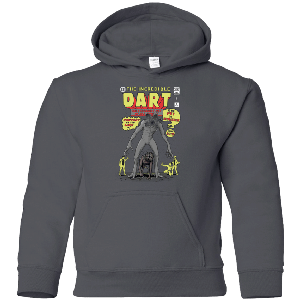 Sweatshirts Charcoal / YS The Incredible Dart Youth Hoodie