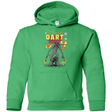 Sweatshirts Irish Green / YS The Incredible Dart Youth Hoodie