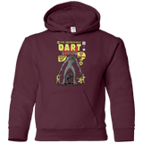 Sweatshirts Maroon / YS The Incredible Dart Youth Hoodie