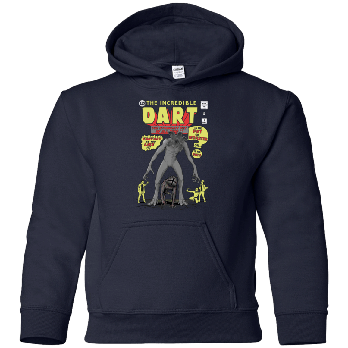 Sweatshirts Navy / YS The Incredible Dart Youth Hoodie