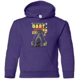 Sweatshirts Purple / YS The Incredible Dart Youth Hoodie