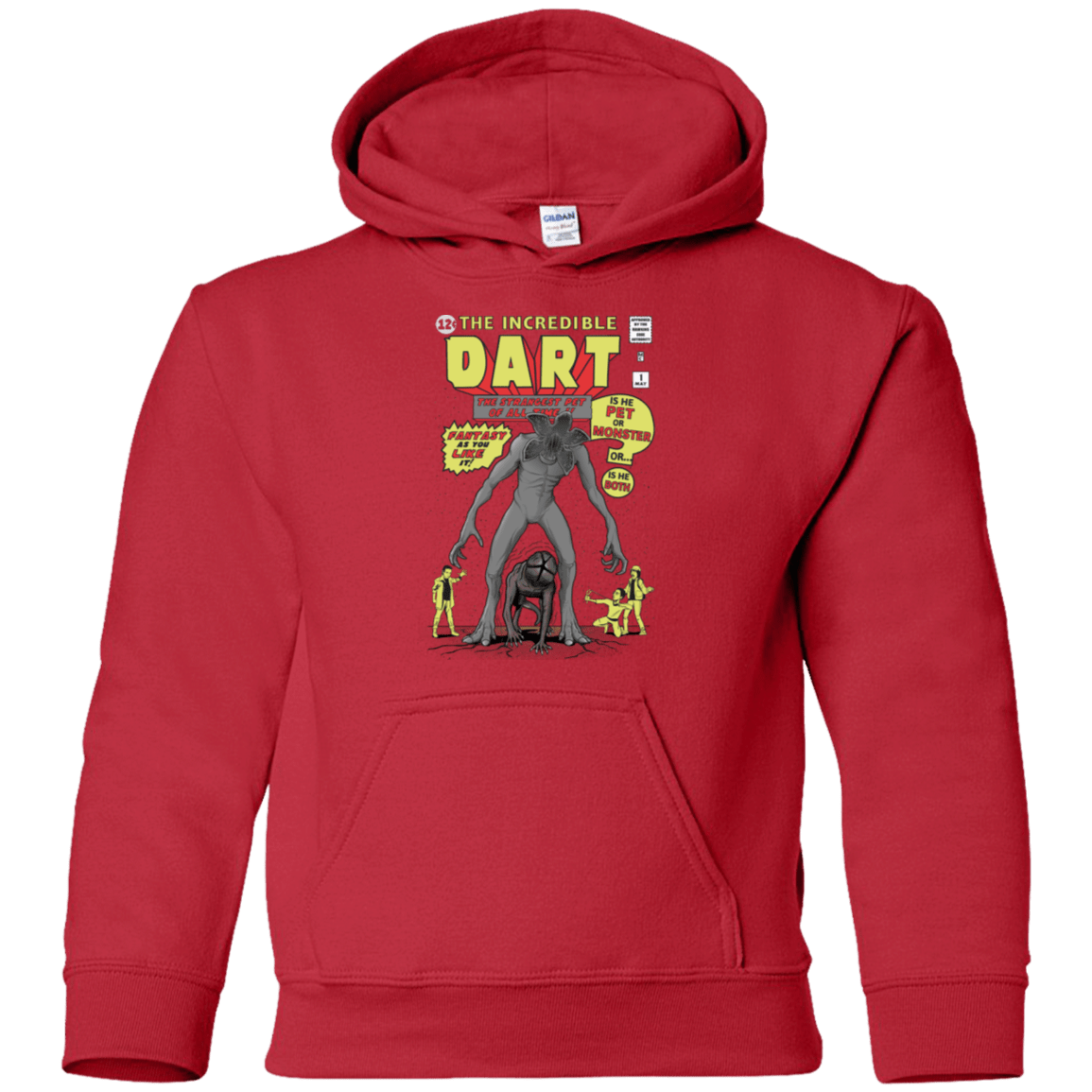Sweatshirts Red / YS The Incredible Dart Youth Hoodie