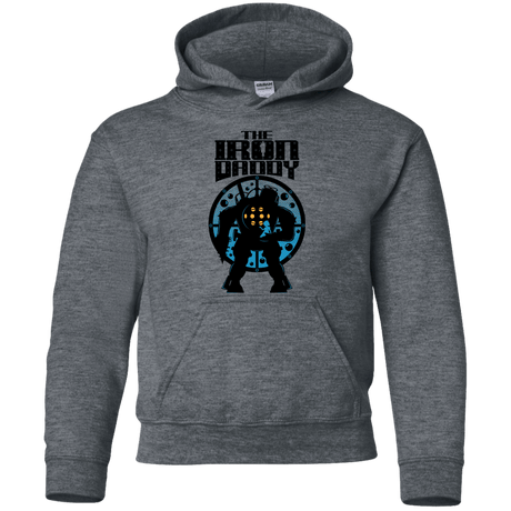 Sweatshirts Dark Heather / YS The Iron Daddy Youth Hoodie