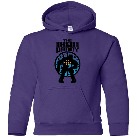 Sweatshirts Purple / YS The Iron Daddy Youth Hoodie