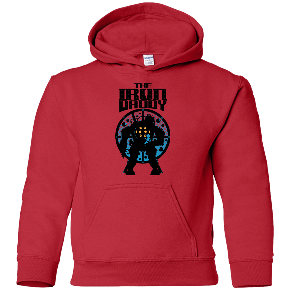 Sweatshirts Red / YS The Iron Daddy Youth Hoodie