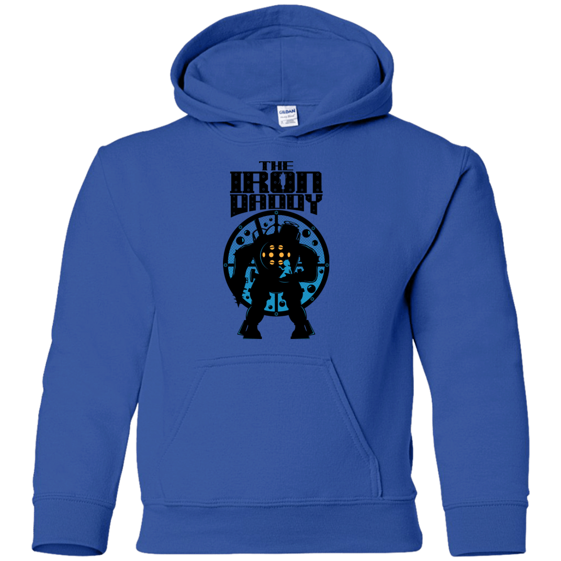 Sweatshirts Royal / YS The Iron Daddy Youth Hoodie