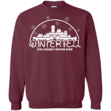 Sweatshirts Maroon / Small The longest winter Crewneck Sweatshirt