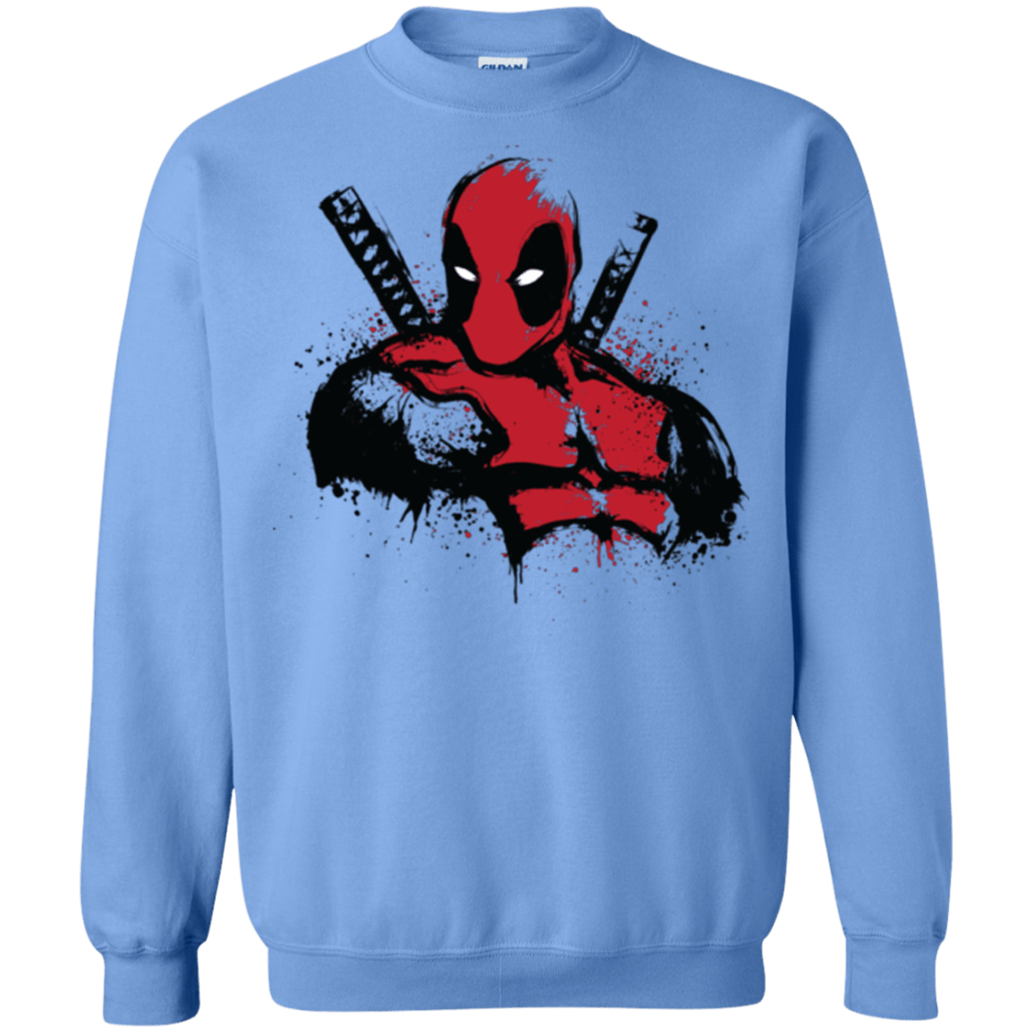 Sweatshirts Carolina Blue / Small The Merc in Red Crewneck Sweatshirt