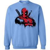 Sweatshirts Carolina Blue / Small The Merc in Red Crewneck Sweatshirt