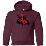 Sweatshirts Maroon / YS The Merc in Red Youth Hoodie