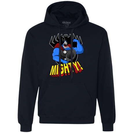 Sweatshirts Navy / Small The Mighty Tick Premium Fleece Hoodie