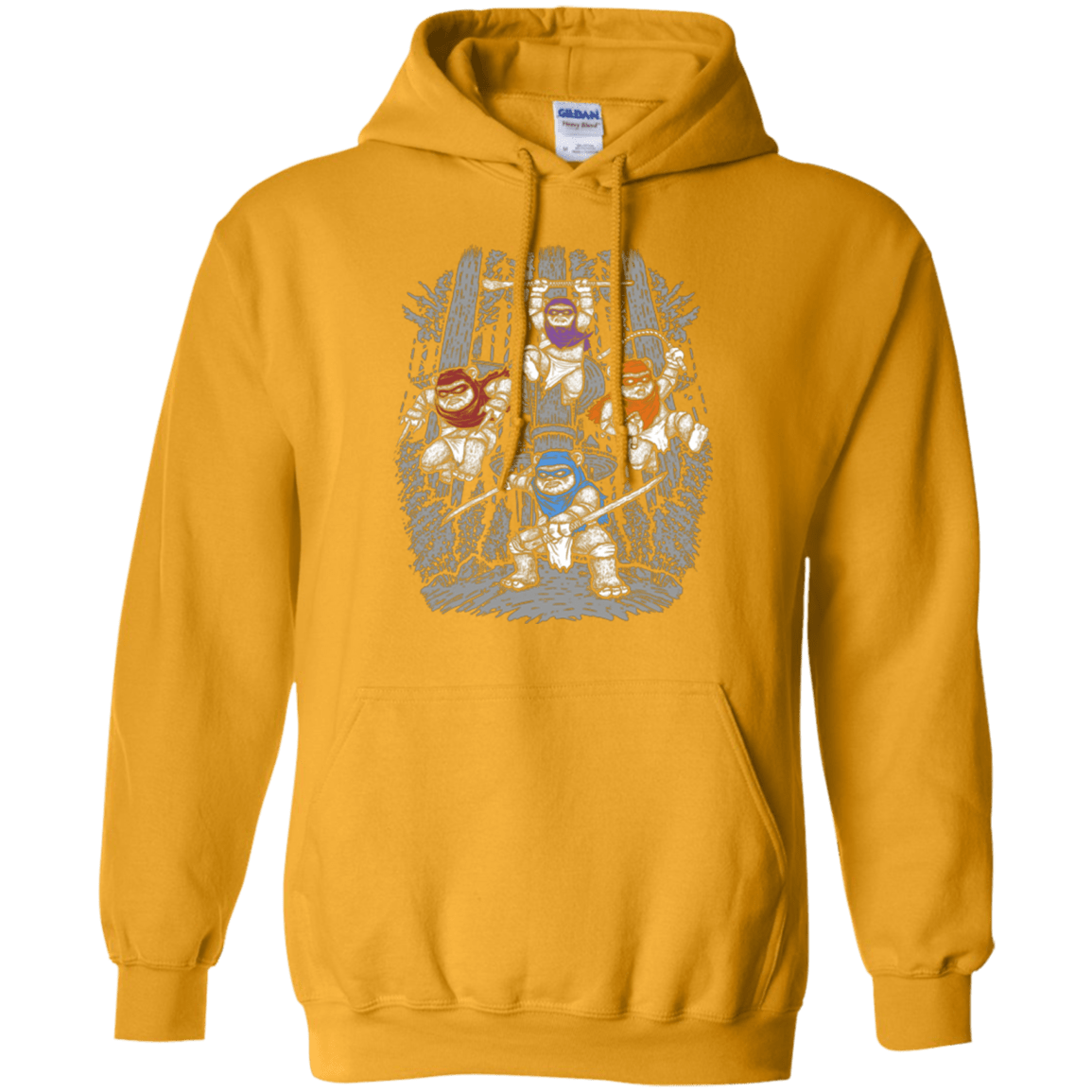 Sweatshirts Gold / Small The Ninja Savages Pullover Hoodie