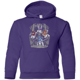 Sweatshirts Purple / YS The Ninja Savages Youth Hoodie