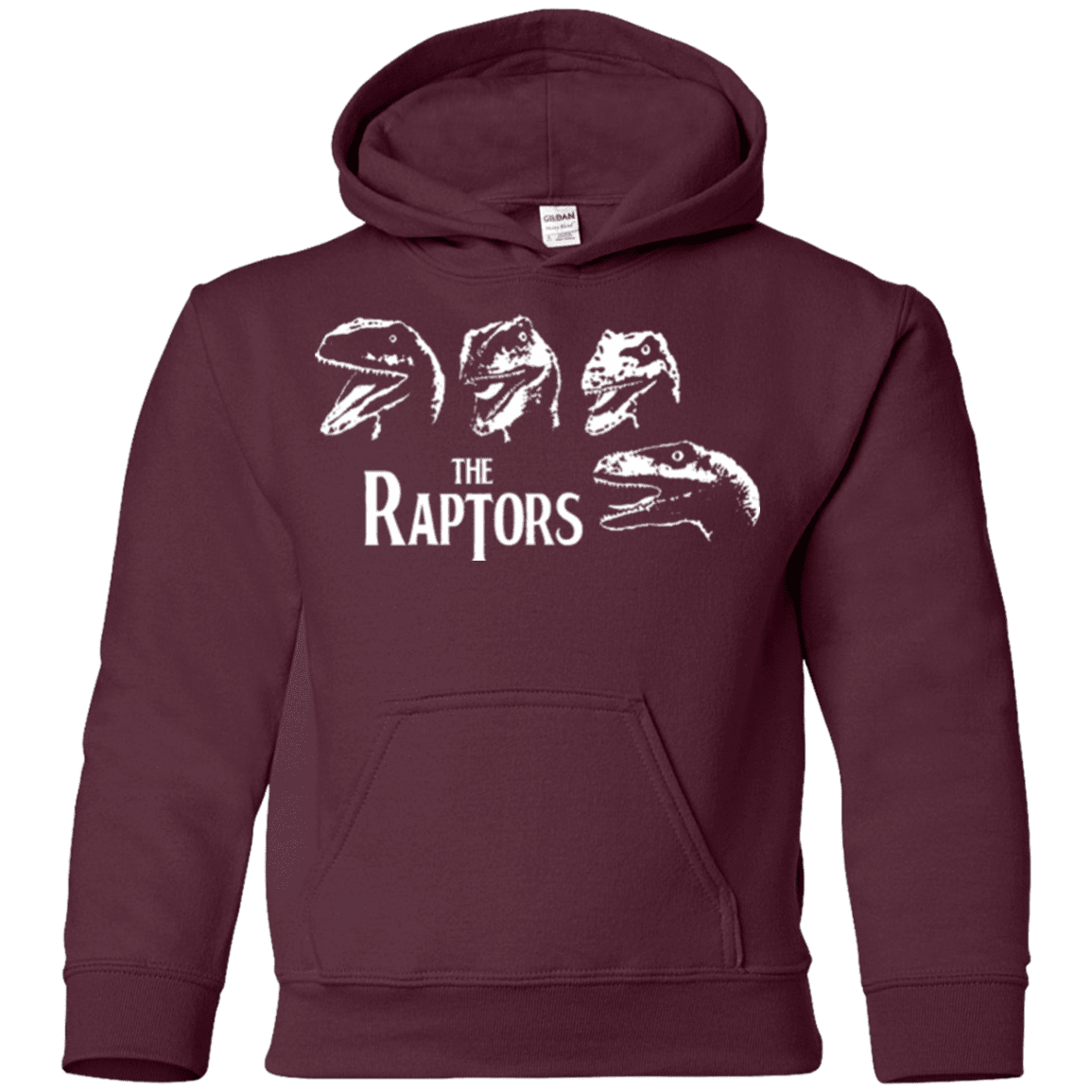 Sweatshirts Maroon / YS The Raptors Youth Hoodie