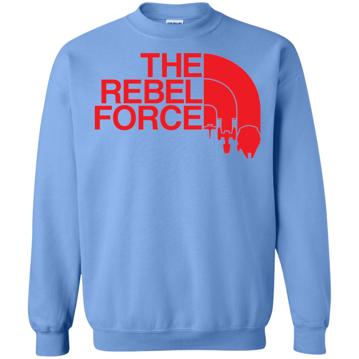 Sweatshirts Carolina Blue / Small The Rebel Force 2 Crewneck Sweatshirt