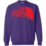 Sweatshirts Purple / Small The Rebel Force 2 Crewneck Sweatshirt