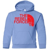 Sweatshirts Carolina Blue / YS The Rebel Force 2 Youth Hoodie