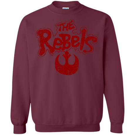 Sweatshirts Maroon / Small The Rebels (1) Crewneck Sweatshirt