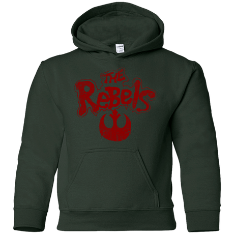 Sweatshirts Forest Green / YS The Rebels (1) Youth Hoodie