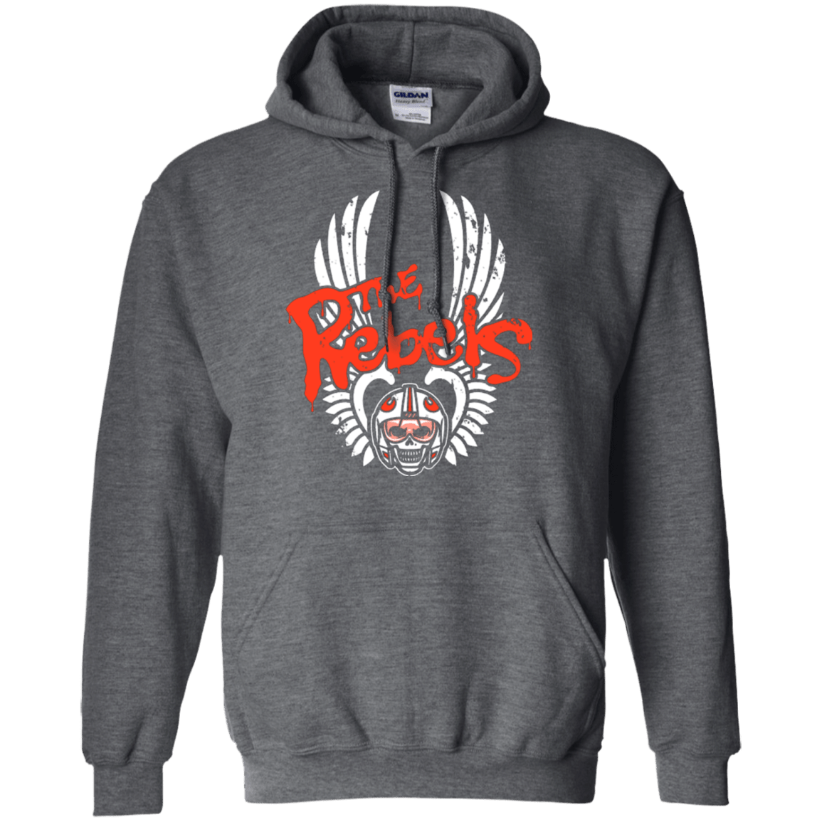 Sweatshirts Dark Heather / Small THE REBELS Pullover Hoodie