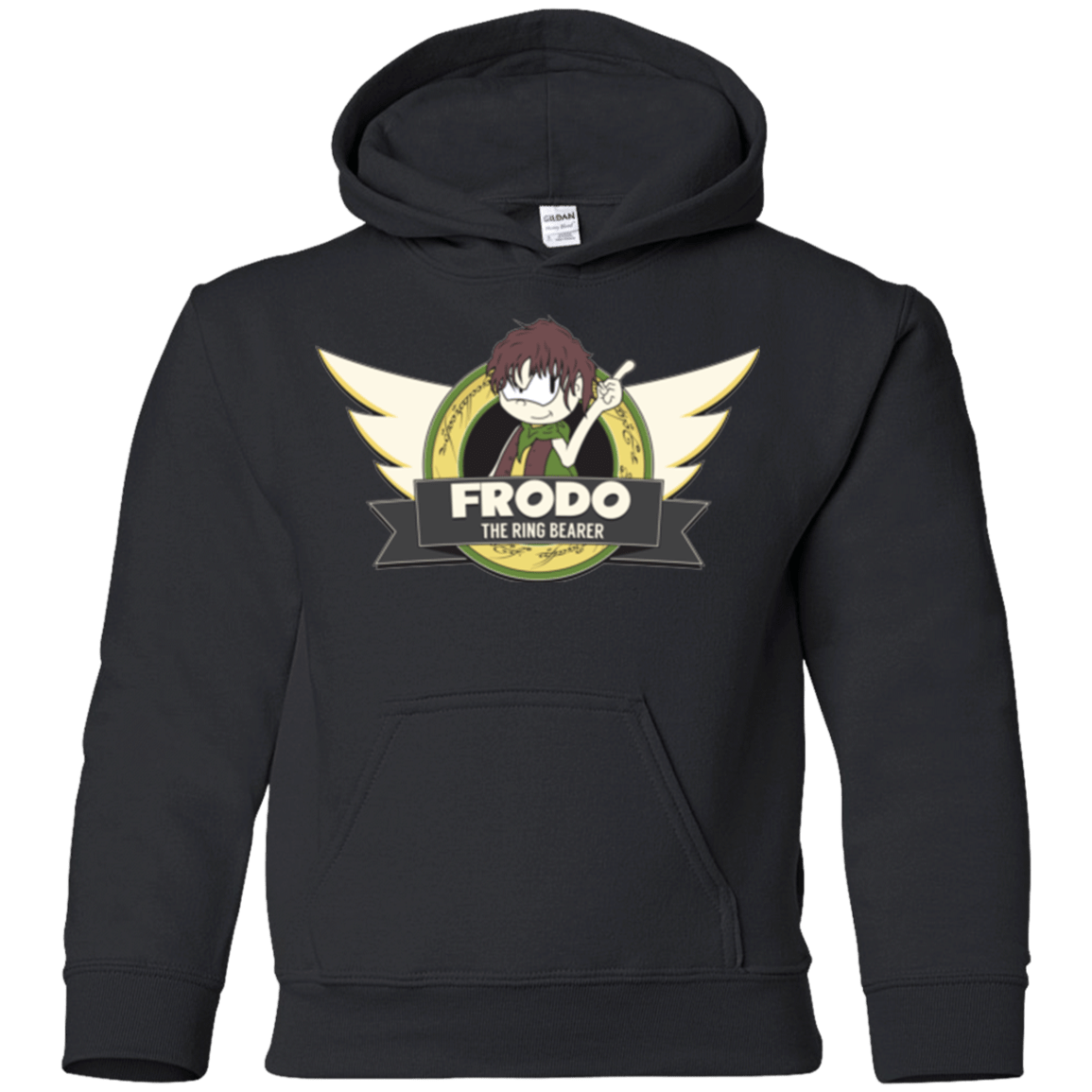 Sweatshirts Black / YS The Ring Bearer Youth Hoodie