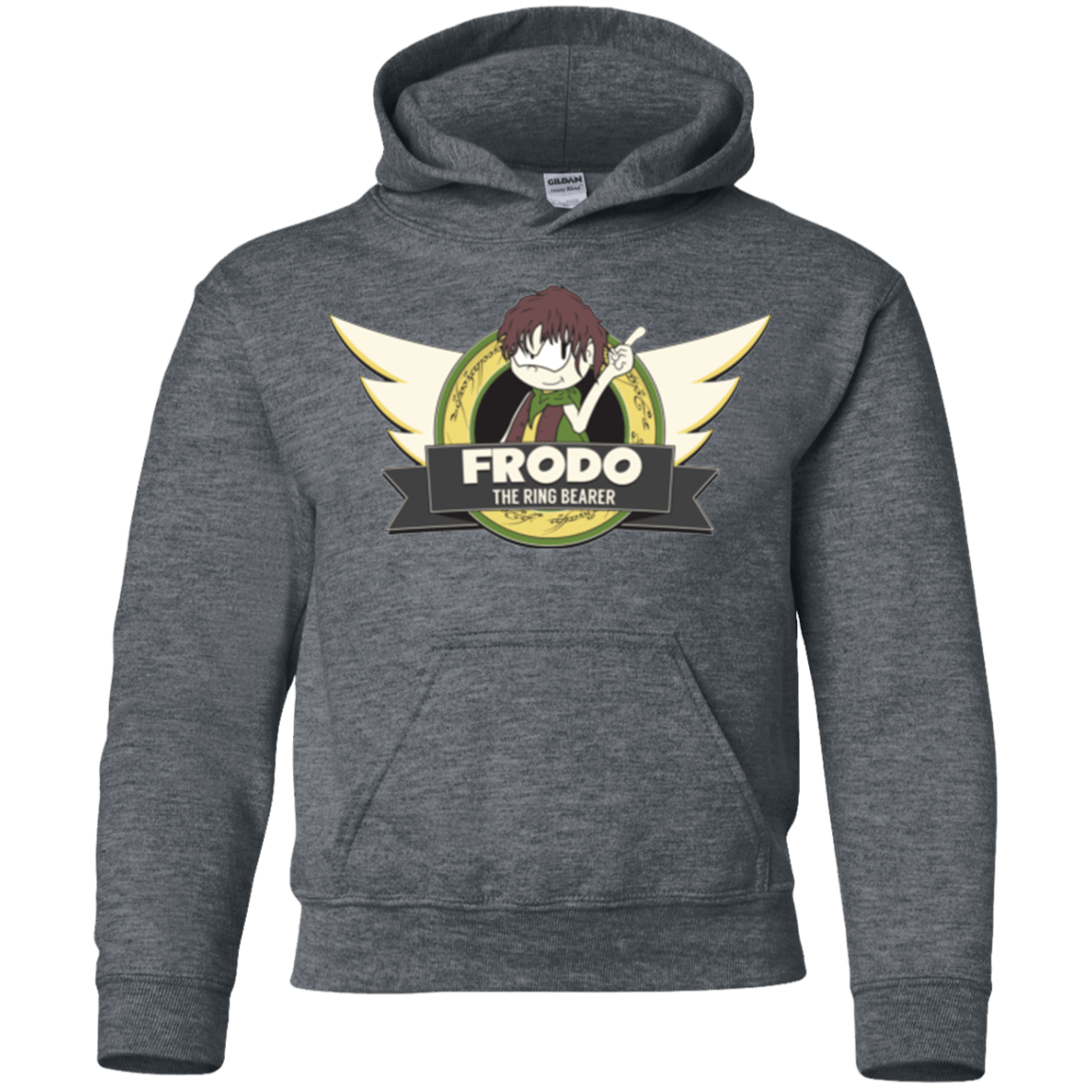 Sweatshirts Dark Heather / YS The Ring Bearer Youth Hoodie