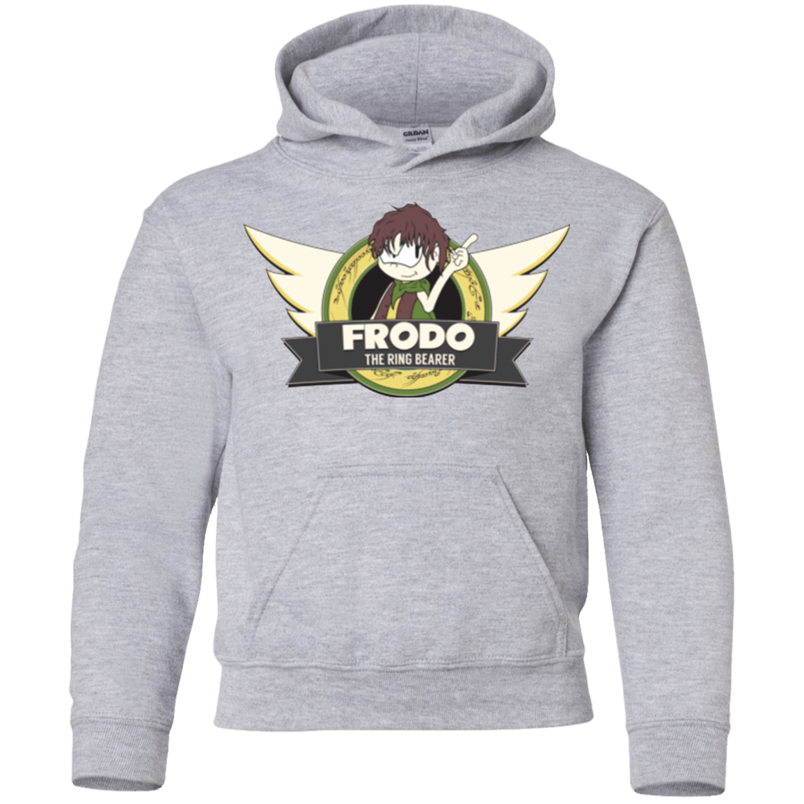 Sweatshirts Sport Grey / YS The Ring Bearer Youth Hoodie