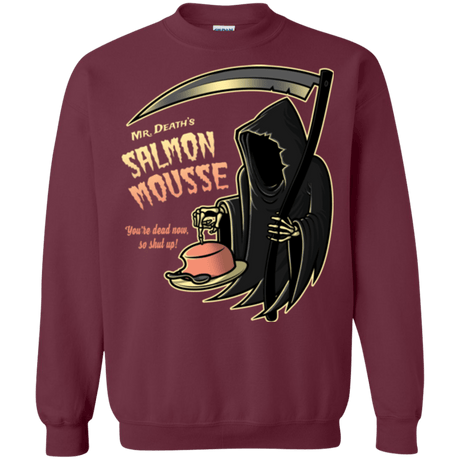 Sweatshirts Maroon / Small The Salmon Mousse Crewneck Sweatshirt