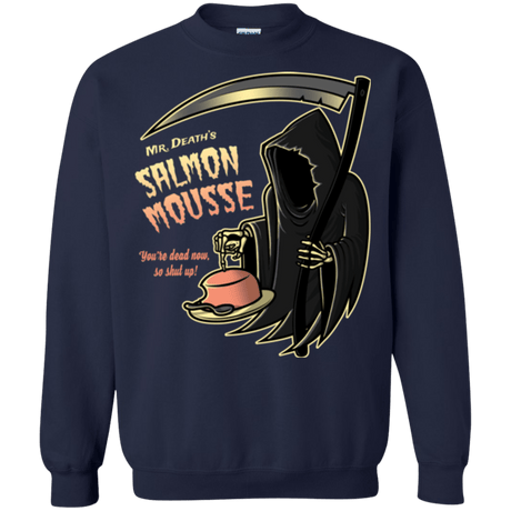Sweatshirts Navy / Small The Salmon Mousse Crewneck Sweatshirt