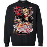 Sweatshirts Black / S The Savior Flakes Crewneck Sweatshirt