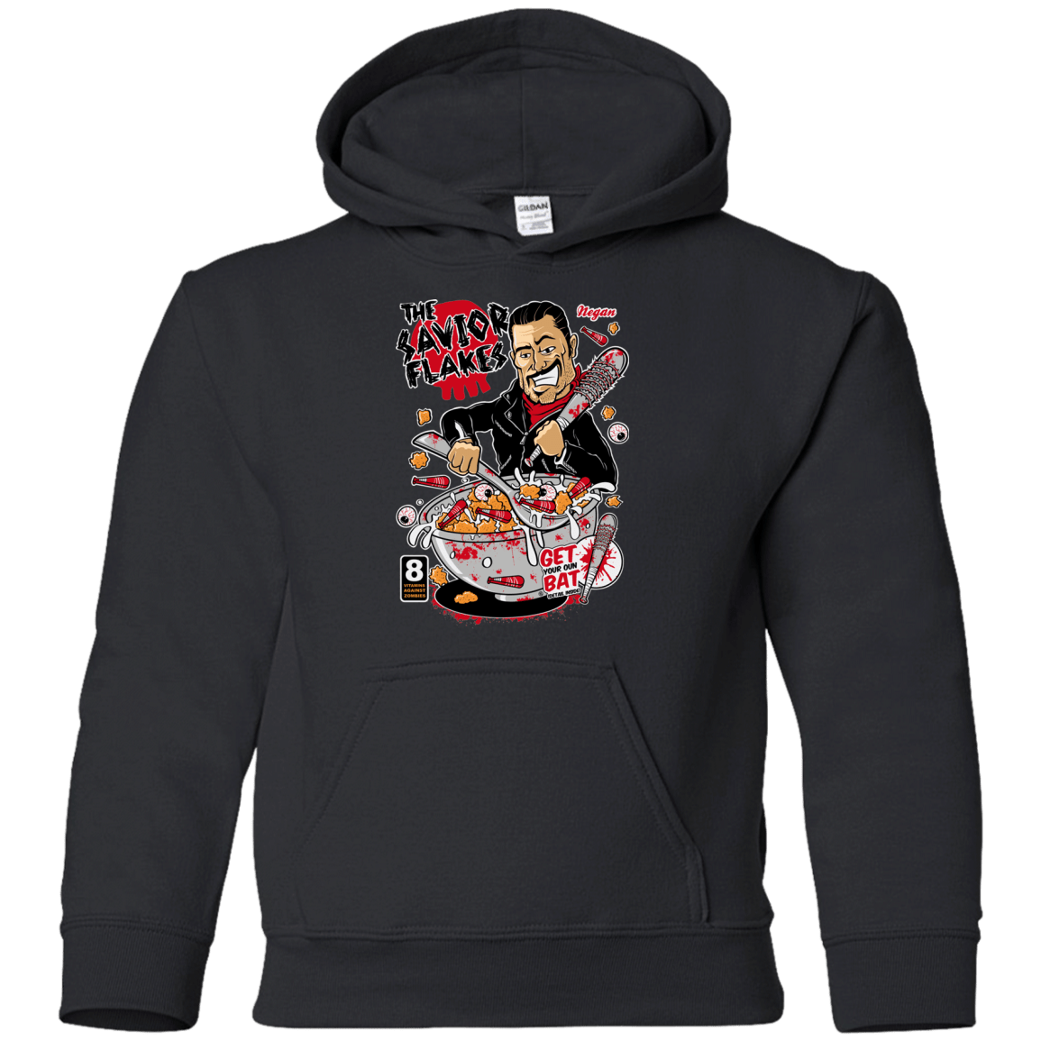 Sweatshirts Black / YS The Savior Flakes Youth Hoodie