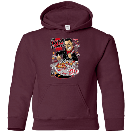 Sweatshirts Maroon / YS The Savior Flakes Youth Hoodie