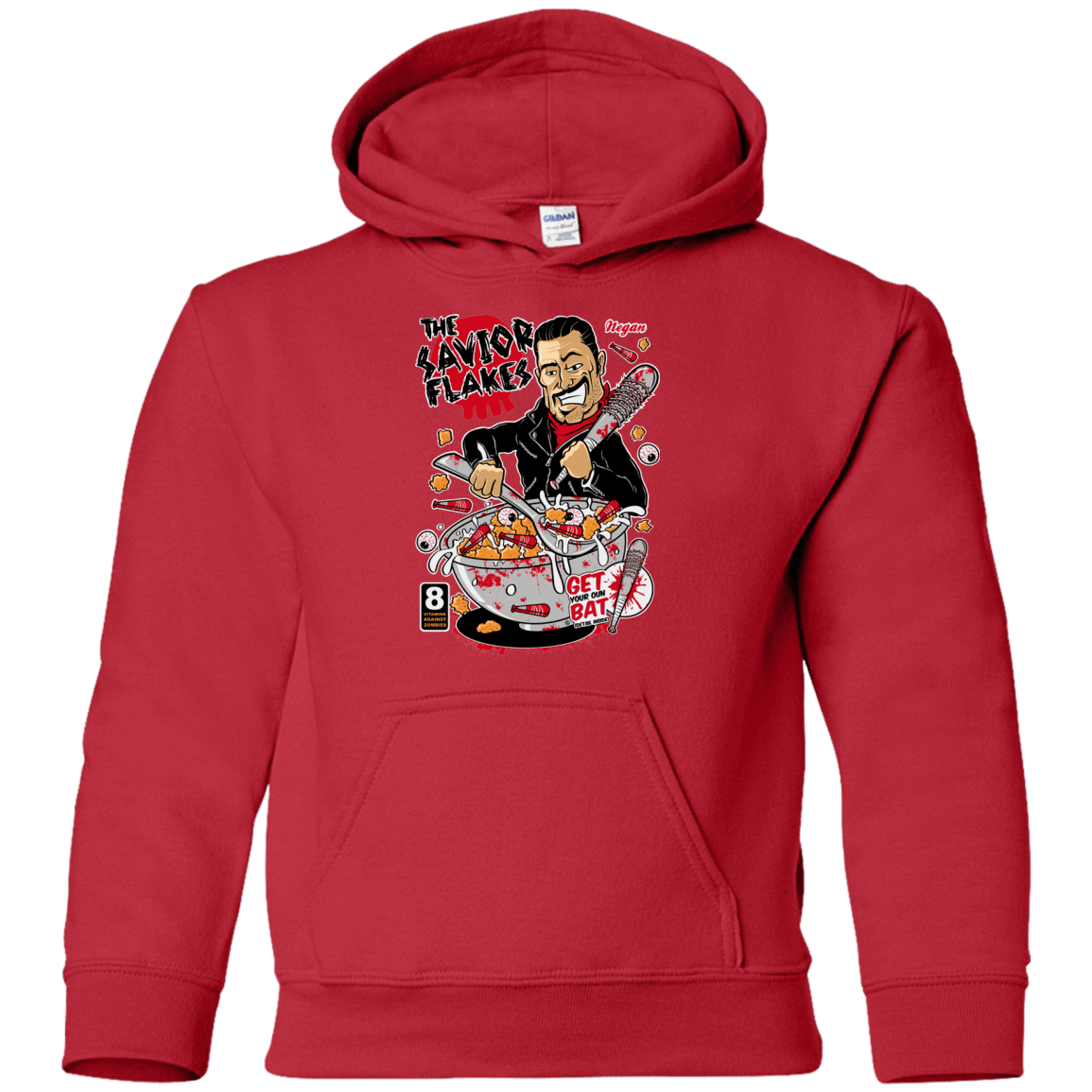 Sweatshirts Red / YS The Savior Flakes Youth Hoodie